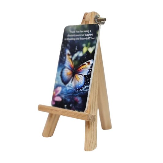 Mini Wooden Easel Frame