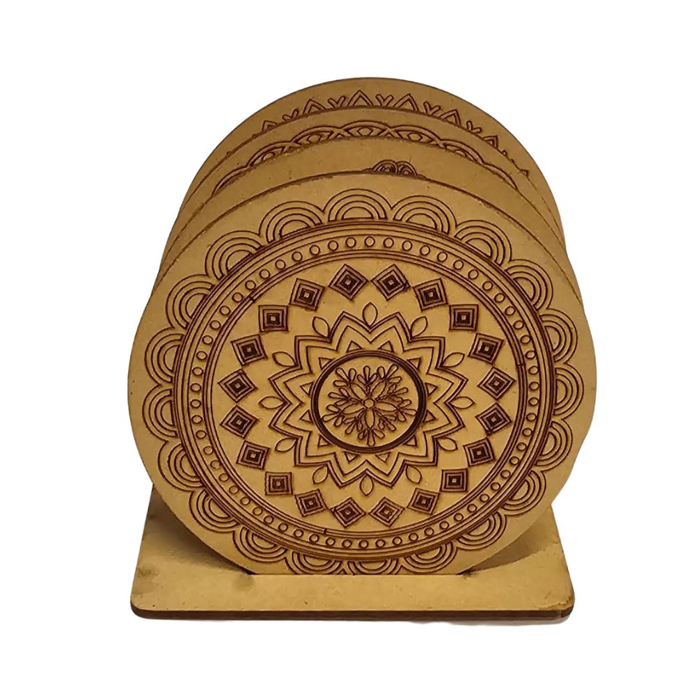 Customized Tea coster with hand painting