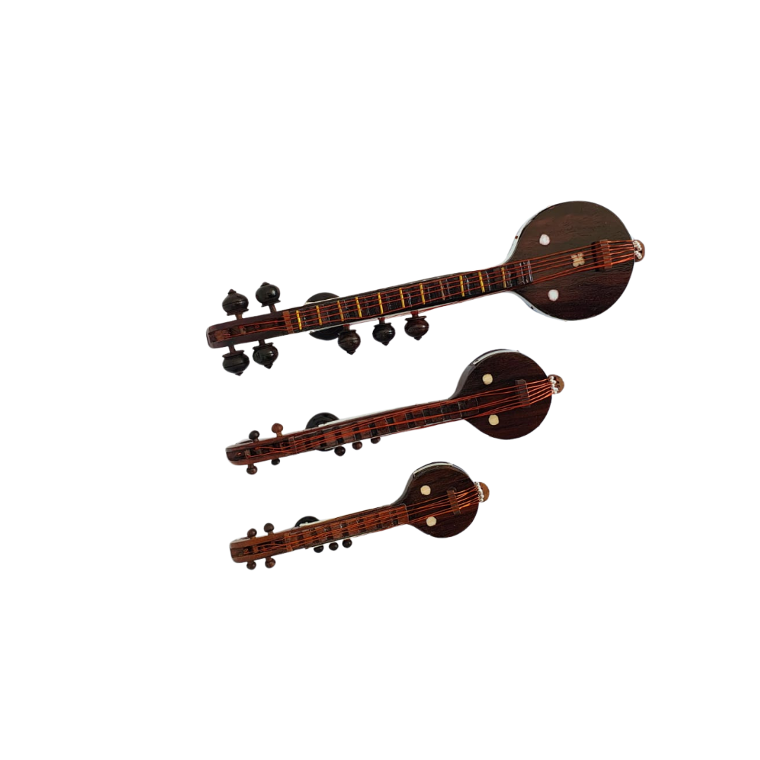 Handcrafted Veena Miniature