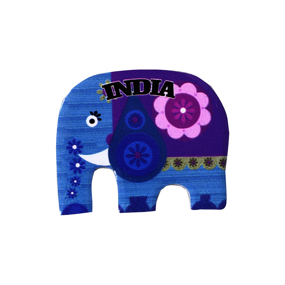 Colorful Elephant Fridge Magnet