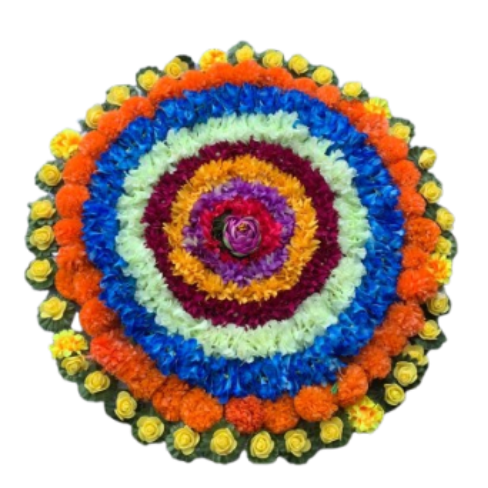 Floral Floor Décor