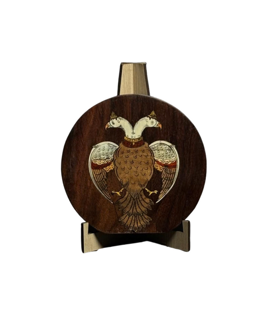 Wooden Inlay of  Gandaberunda