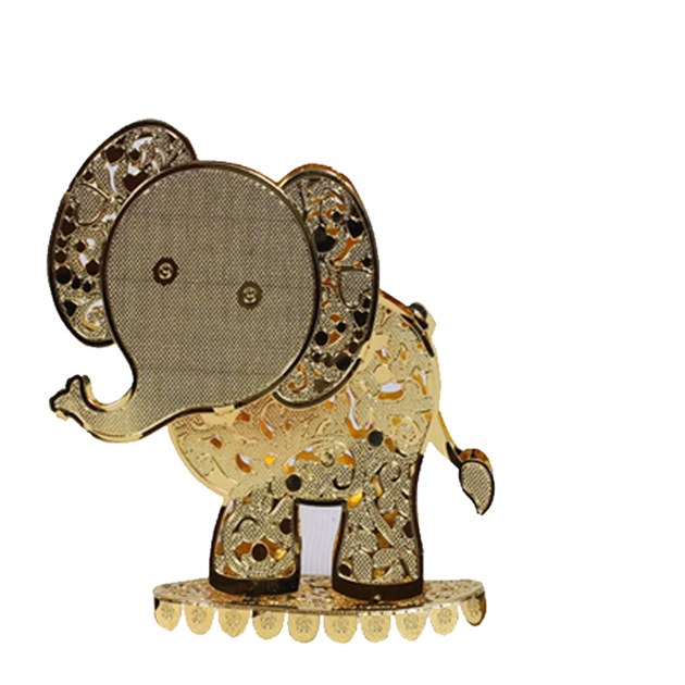 Distinctive Brass Miniature Elephant