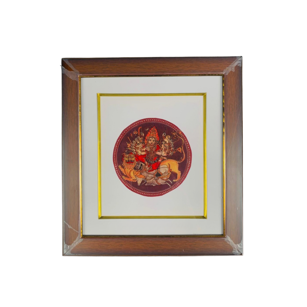 Goddess Chamundeshwari Ganjifa