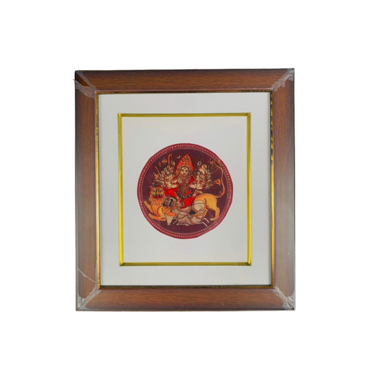 Goddess Chamundeshwari Ganjifa